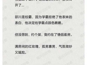 学霸 1 校霸 0 双男主高干小说：强强联手，共谱热血青春