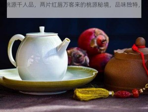 一处桃源千人品，两片红唇万客来的桃源秘境，品味独特，口感浓郁