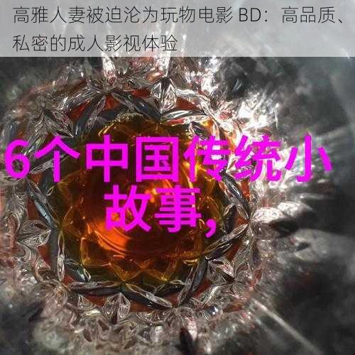 高雅人妻被迫沦为玩物电影 BD：高品质、私密的成人影视体验