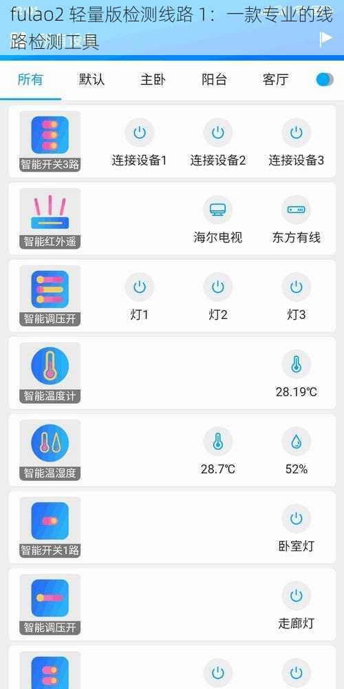 fulao2 轻量版检测线路 1：一款专业的线路检测工具