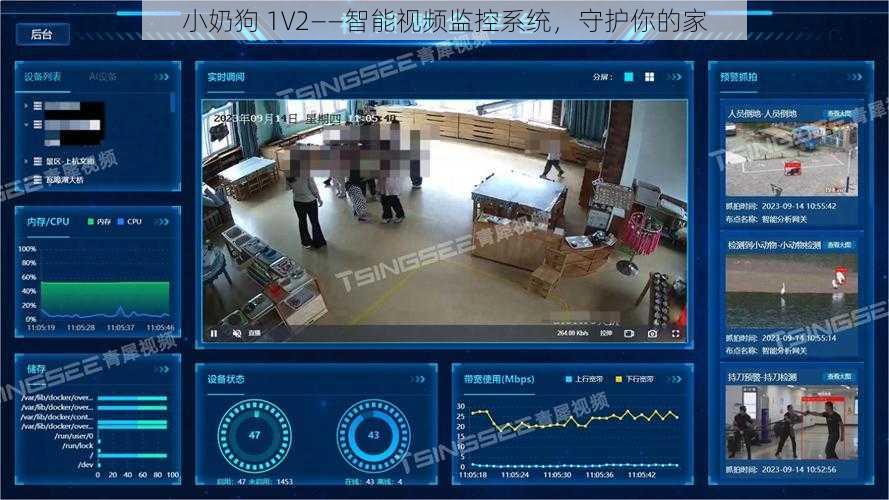 小奶狗 1V2——智能视频监控系统，守护你的家