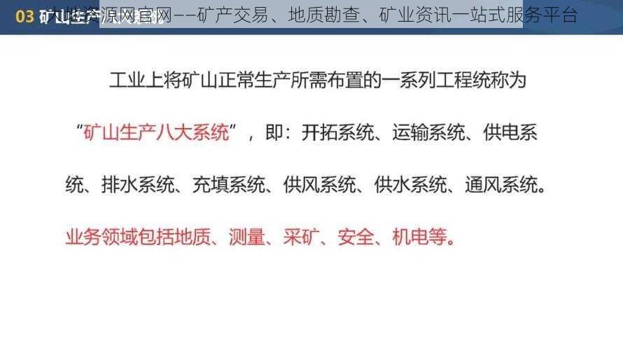 大地资源网官网——矿产交易、地质勘查、矿业资讯一站式服务平台