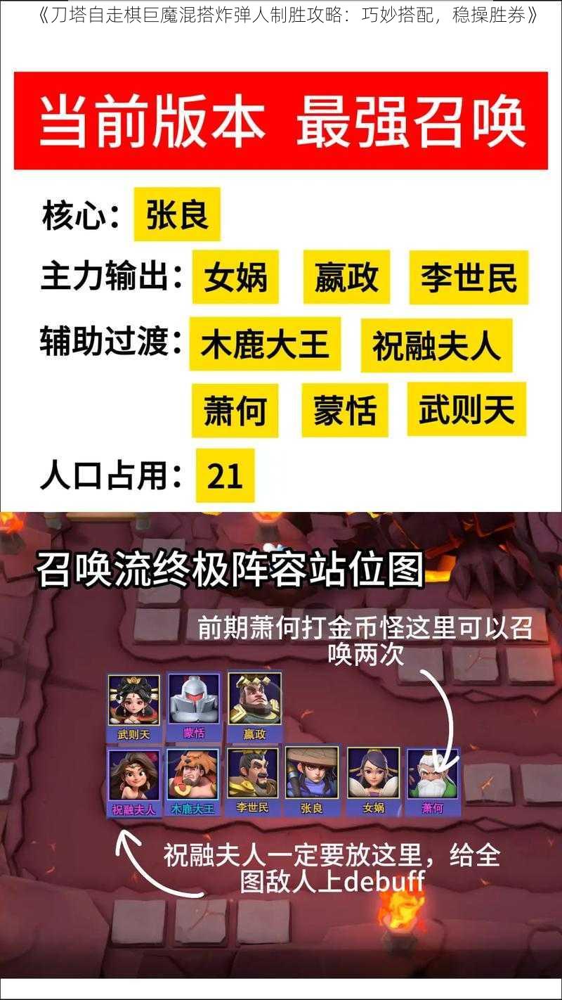 《刀塔自走棋巨魔混搭炸弹人制胜攻略：巧妙搭配，稳操胜券》