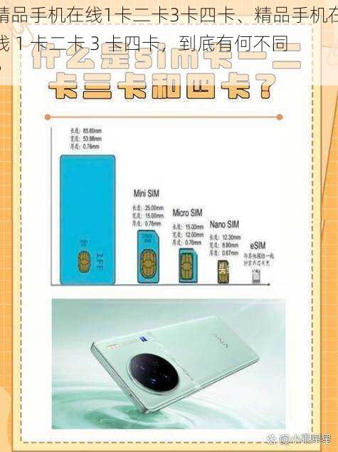 精品手机在线1卡二卡3卡四卡、精品手机在线 1 卡二卡 3 卡四卡，到底有何不同？