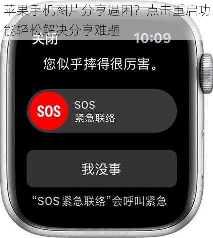 苹果手机图片分享遇困？点击重启功能轻松解决分享难题