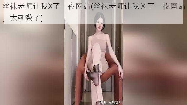 丝袜老师让我X了一夜网站(丝袜老师让我 X 了一夜网站，太刺激了)